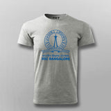 IISC Bangalore Institute Logo Graphic T-shirt For Men