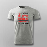 Life Support Reboot Men's T-Shirt – Dark Tech Humor