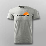 Cloudflare Logo T-Shirt for Men – Style Meets Speed