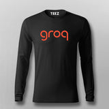 Groq AI T-shirt For Men – Ultra Fast Code Vibes