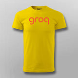 Groq AI T-shirt For Men – Ultra Fast Code Vibes