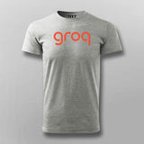 Groq AI T-shirt For Men – Ultra Fast Code Vibes