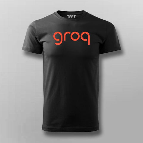 Groq AI T-shirt For Men – Ultra Fast Code Vibes