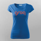 Groq AI T-shirt For Women – Ultra Fast Code Vibes