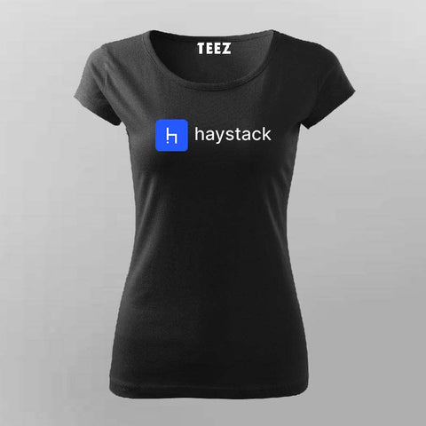 Haystack AI Search Developer T-shirt For Women
