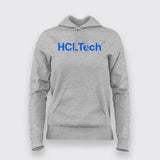 HCL Tech Software Logo Hoodie for Women