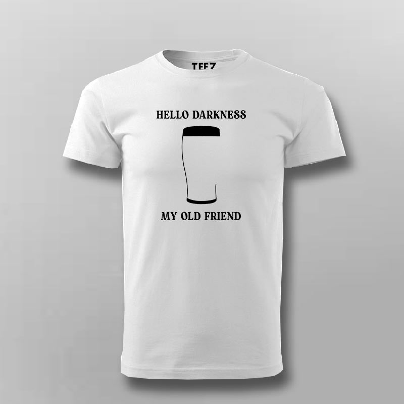 Hello Darkness My Old Friend T-shirt For Men – TEEZ.in