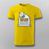Here Lies The Code T-shirt For Men