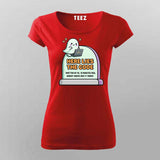 Here Lies The Code T-shirt For Women