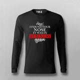 Hey! Found Your Nose Tee - Bold and Fun Wear by Teez