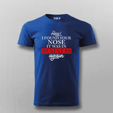 Hey! Found Your Nose Tee - Bold and Fun Wear by Teez