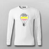 How Many Programmers Light Bulb T-shirt For Men