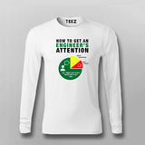 Engineer Attention Tee - Get Engineers' Focus by Teez