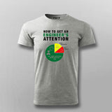 Engineer Attention Tee - Get Engineers' Focus by Teez