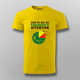 Engineer Attention Tee - Get Engineers' Focus by Teez