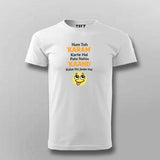 Karam Kaand T-shirt For Men – Funny Hindi Tee
