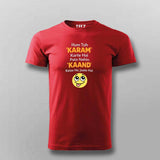 Karam Kaand T-shirt For Men – Funny Hindi Tee