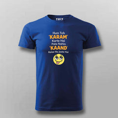 Karam Kaand T-shirt For Men – Funny Hindi Tee