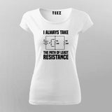 Path of Least Resistance - Women's Relaxed Fit Tee