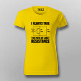 Path of Least Resistance - Women's Relaxed Fit Tee