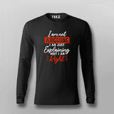 Not Arguing, Just Explaining: Debate Tee