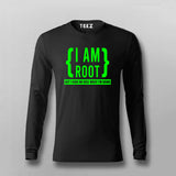 I Am Root But I Have No Idea What I'm Doing Funny Programming T-shirt For Men
