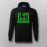 I Am Root But I Have No Idea What I'm Doing Funny Programming Hoodies For Men