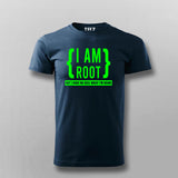 I Am Root But I Have No Idea What I'm Doing Funny Programming T-shirt For Men