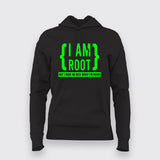 I Am Root But I Have No Idea What I'm Doing Funny Programming T-Shirt For Women