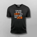 Brain Melt Tee - Funny and Sarcastic Wear by Teez