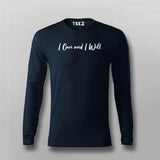 I Can and I Will T-shirt For Men
