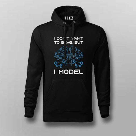 I Don’t Want to Brag Zipper&Hoodie For Men – AI Tech Tee
