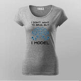I Don’t Want to Brag T-shirt For Women – AI Tech Tee