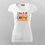 All Together, Just Forgot Where - Women's Fun Tee