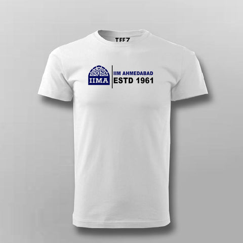 IIM Ahmedabad ESTD 1961 Heritage Men's T-Shirt