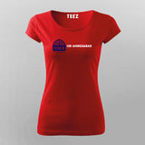 IIM Ahmedabad Women's Iconic T-Shirt