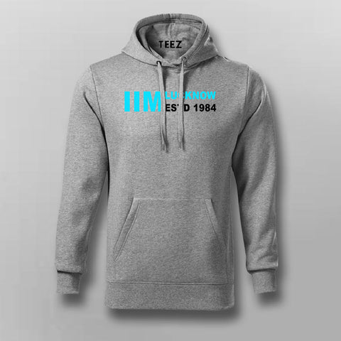 IIM Lucknow ESTD 1984 Classic Men's Hoodie