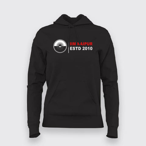 IIM Raipur ESTD 2010 - Women's Educator Hoodie