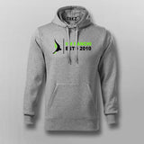 IIM Ranchi ESTD 2010 Alumni Pride Men's Cotton Hoodie
