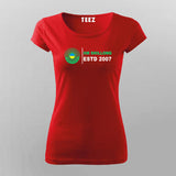 IIM Shillong ESTD 2007 Women's Edition Tee