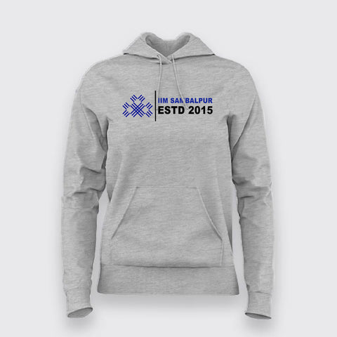 IIM Sambalpur ESTD 2015 Women's Pride Hoodie