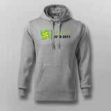 IIM Udaipur ESTD 2011 Signature Men's Hoodie