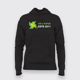 IIM Udaipur ESTD 2011 Women's Cotton Hoodie