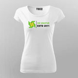 IIM Udaipur ESTD 2011 Women's Cotton T-Shirt