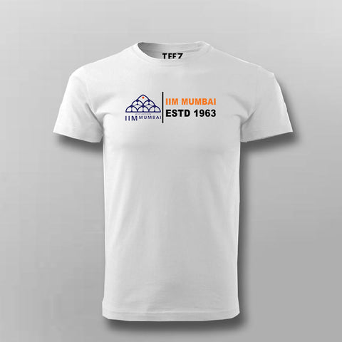 IIM–MUMBAI ESTD 1963 T-shirt For Men