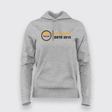 IIM Nagpur ESTD 2015 Modern Women's Hoodie