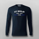 IIT Bhilai ESTD 2016 Round Neck T-Shirt for Men