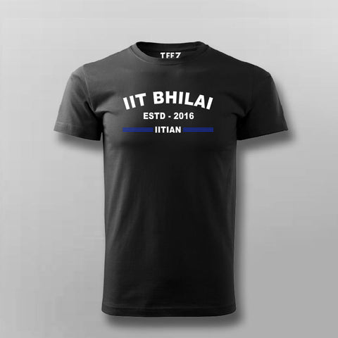 IIT BHILAI ESTD 2016 T-shirt For Men