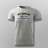 IIT Bhilai ESTD 2016 Round Neck T-Shirt for Men