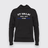 IIT Bhilai ESTD 2016 Women's Pride Hoodie